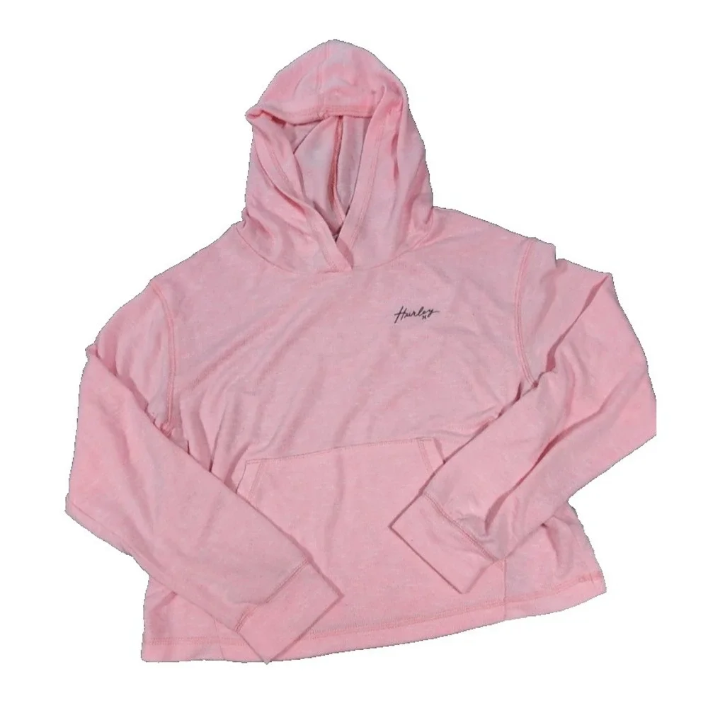 Hurley Light Weight Crop Hoodie Size L‎